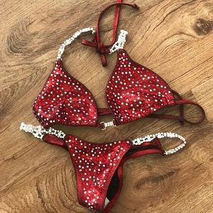 Toxic angels bikinis NPC Bikini competition suit